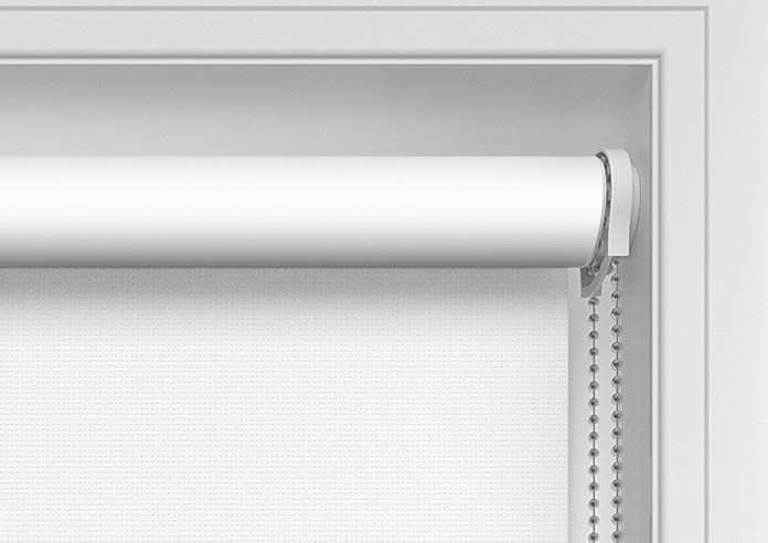 Opus (Blackout), White Lace - Twist&Fit Roller Blind - Image 11
